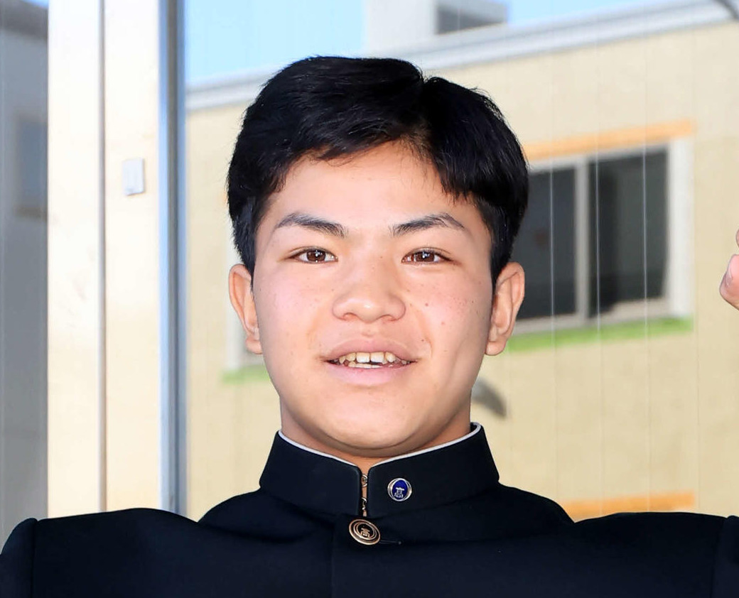 ヤクルトドラフト4位の鈴木叶（2024年1月7日撮影）