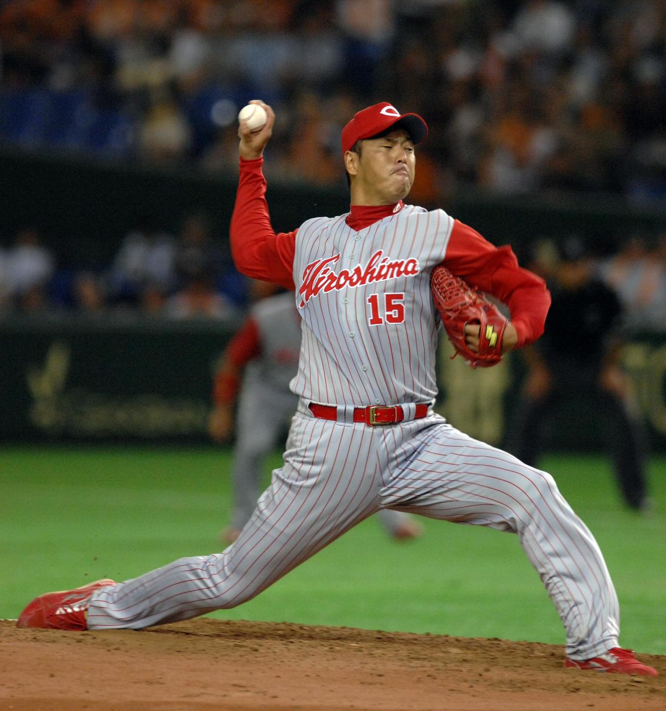 広島黒田博樹氏（2007年撮影）