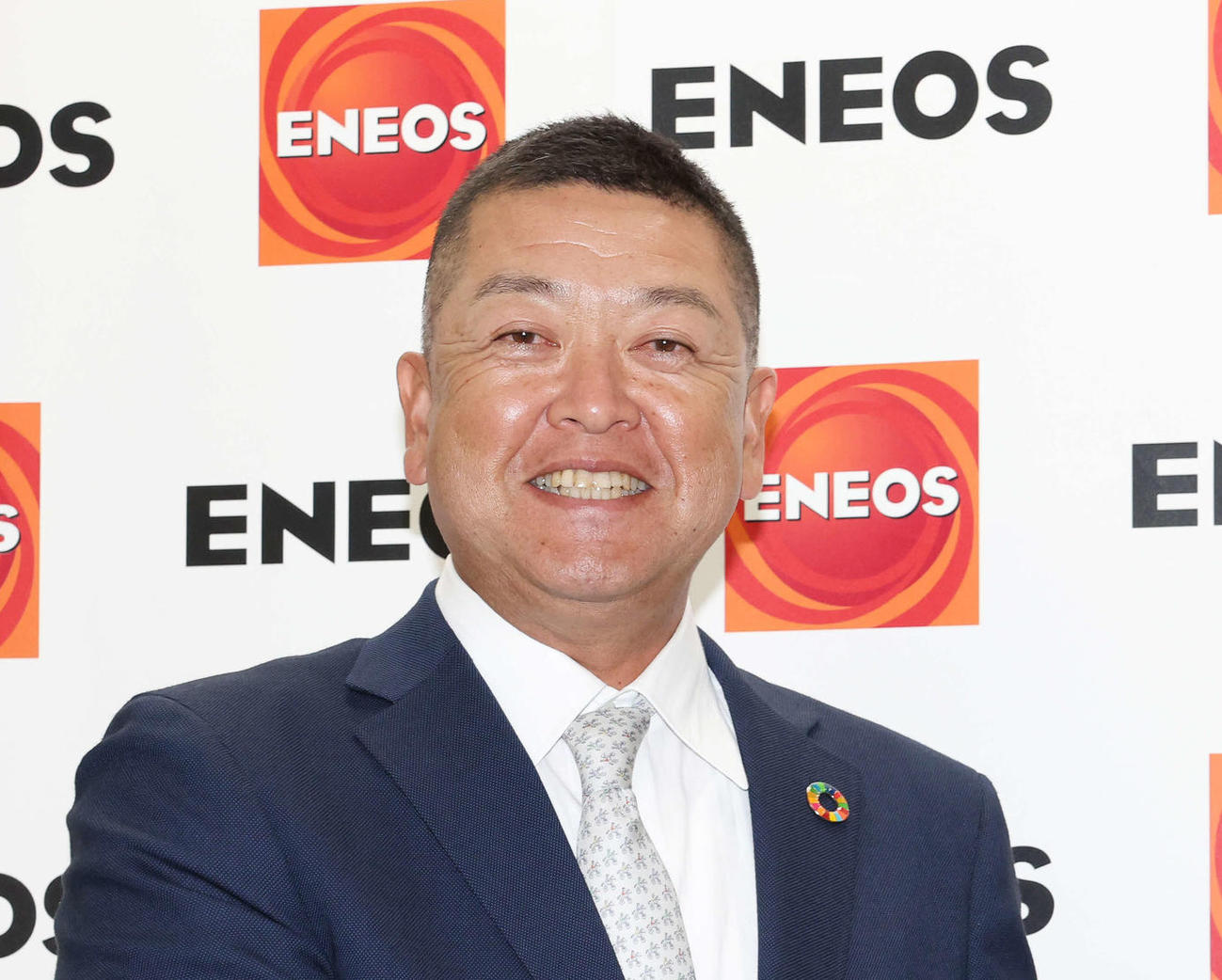 ENEOS・大久保監督（23年10月26日撮影）