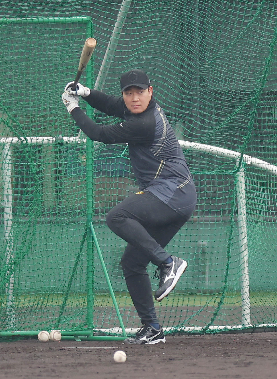 阪神大山悠輔（2024年1月10日撮影）
