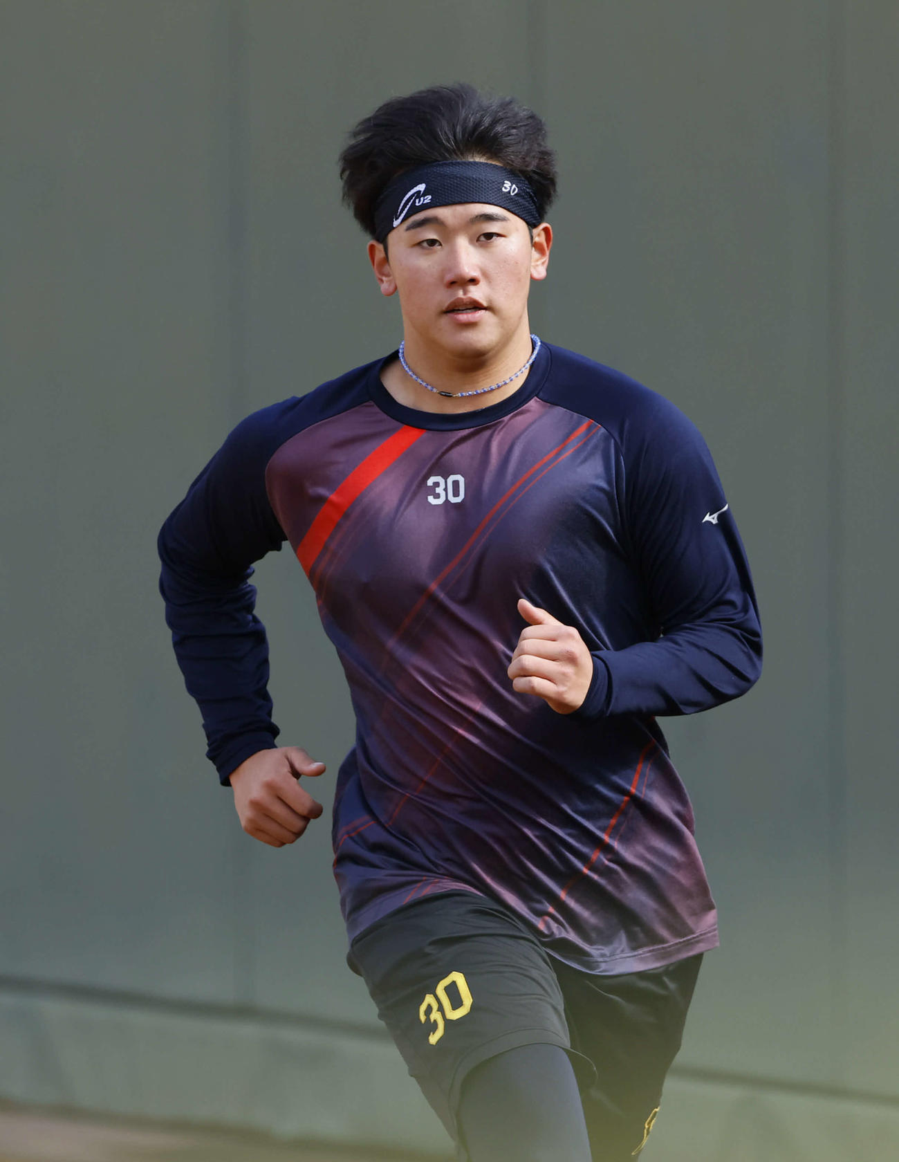 阪神門別啓人（2024年1月19日撮影）
