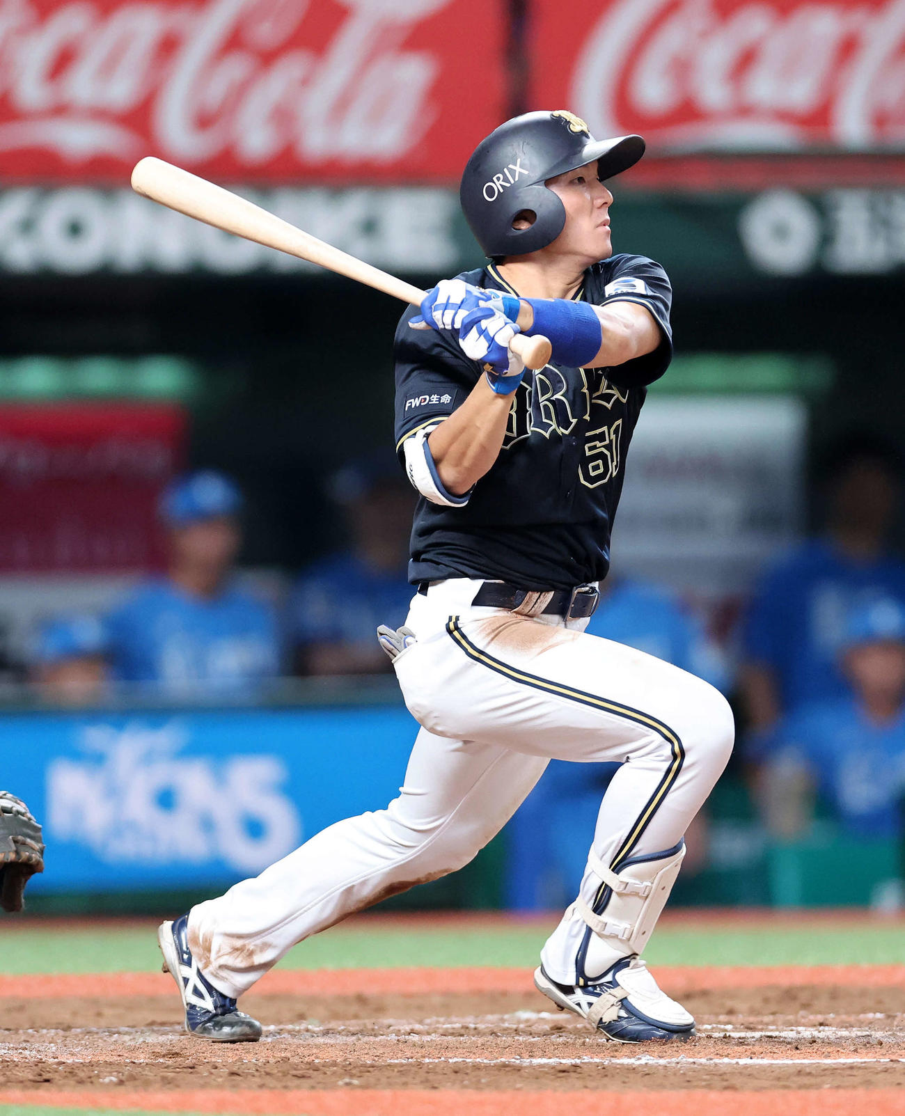 オリックス茶野篤政（2023年8月6日撮影）
