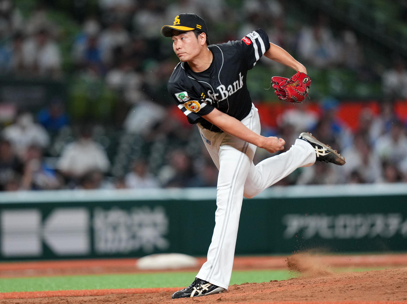 ソフトバンク武田翔太（2023年9月13日撮影）
