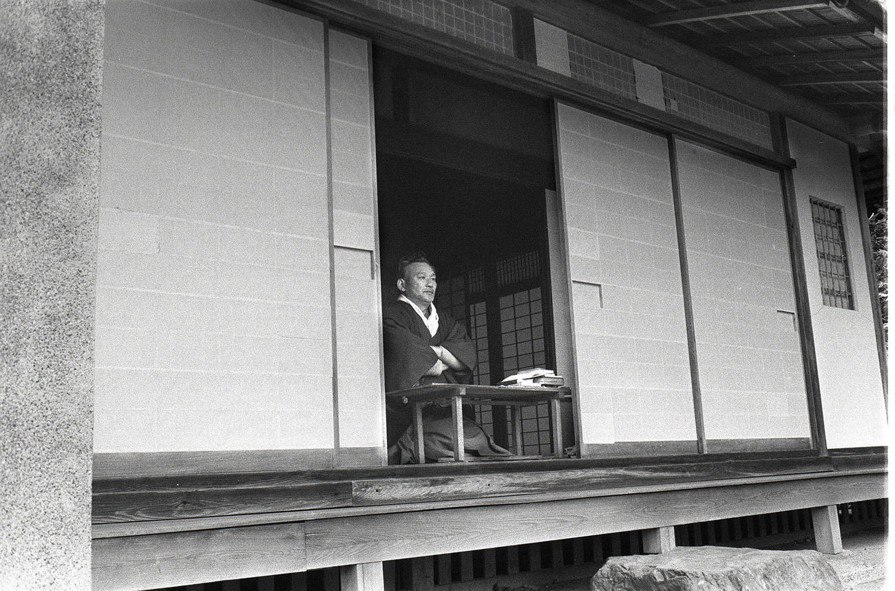 64年12月、正眼寺で修行する川上