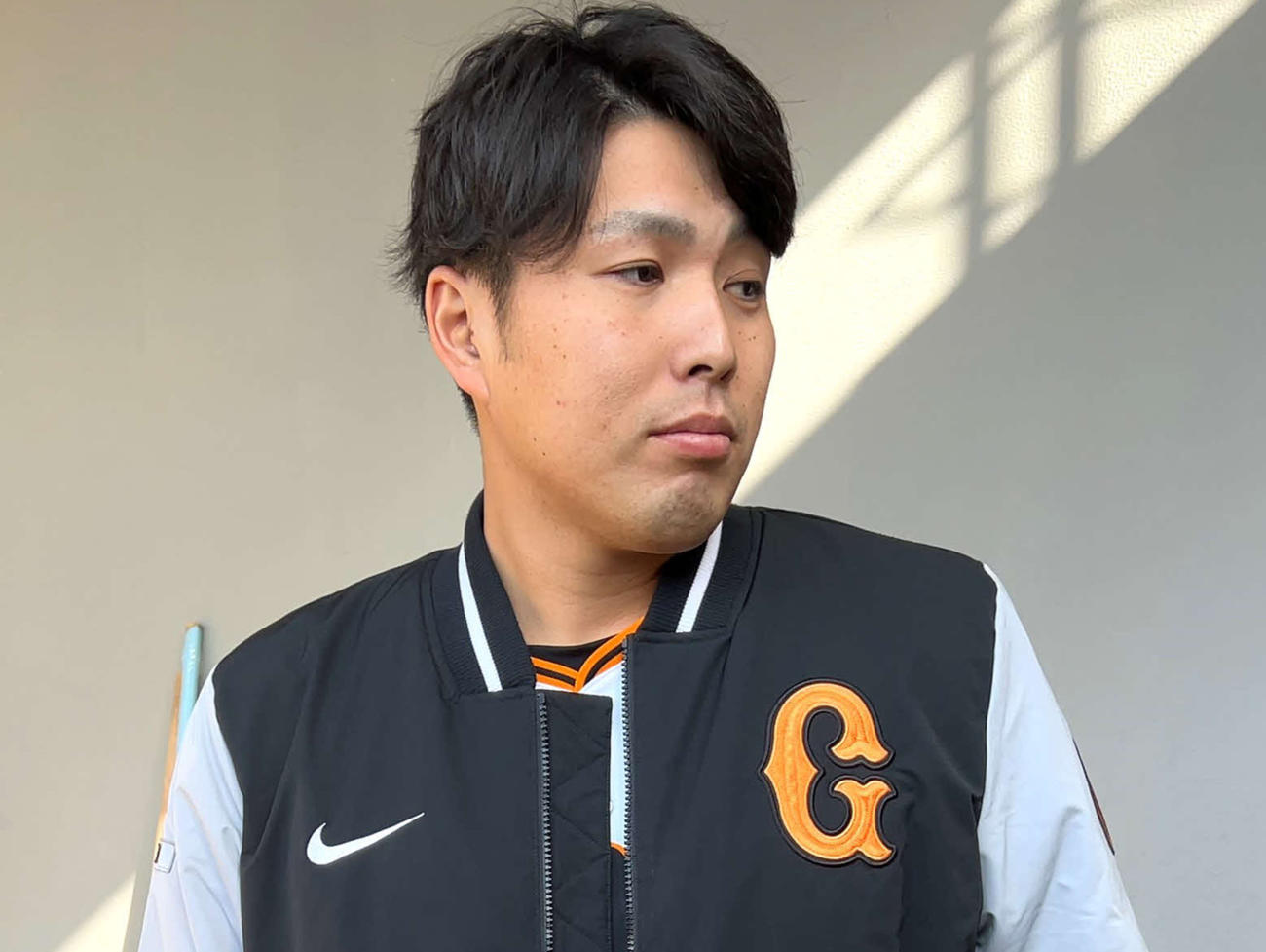 ジャイアンツ球場を訪れた巨人馬場（撮影・黒須亮）