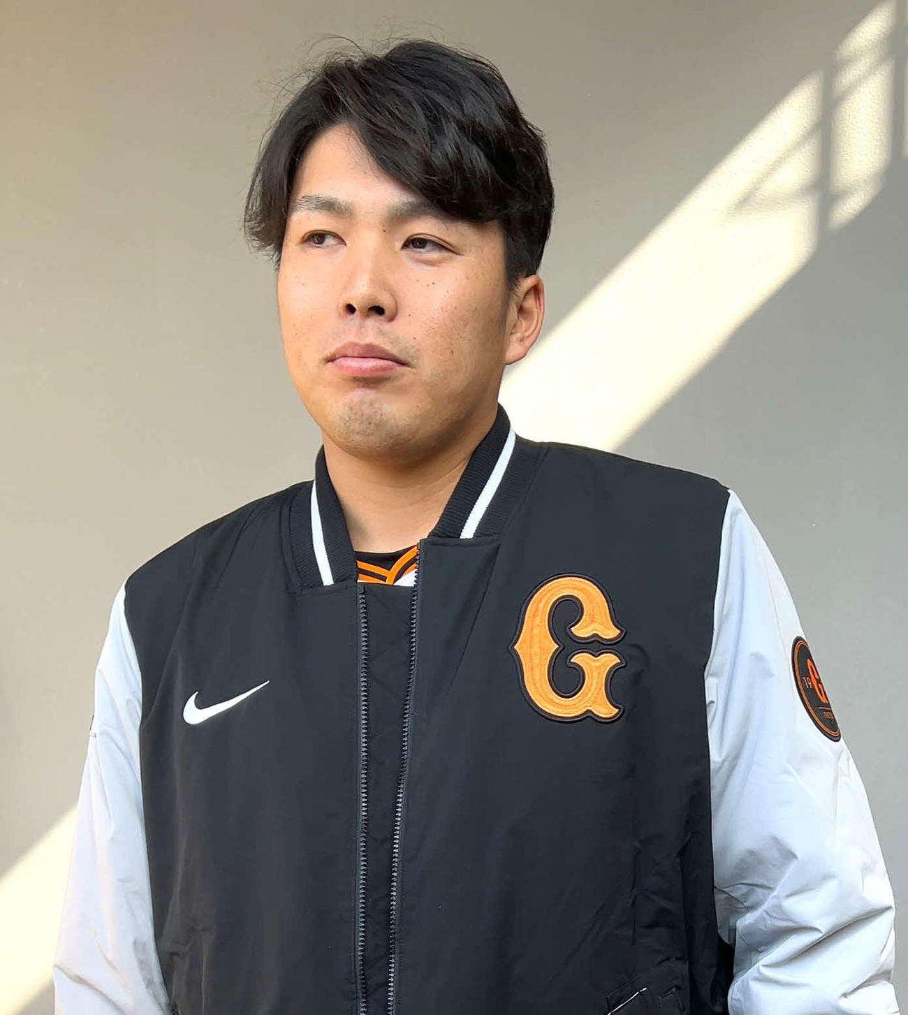ジャイアンツ球場を訪れた巨人馬場（撮影・黒須亮）