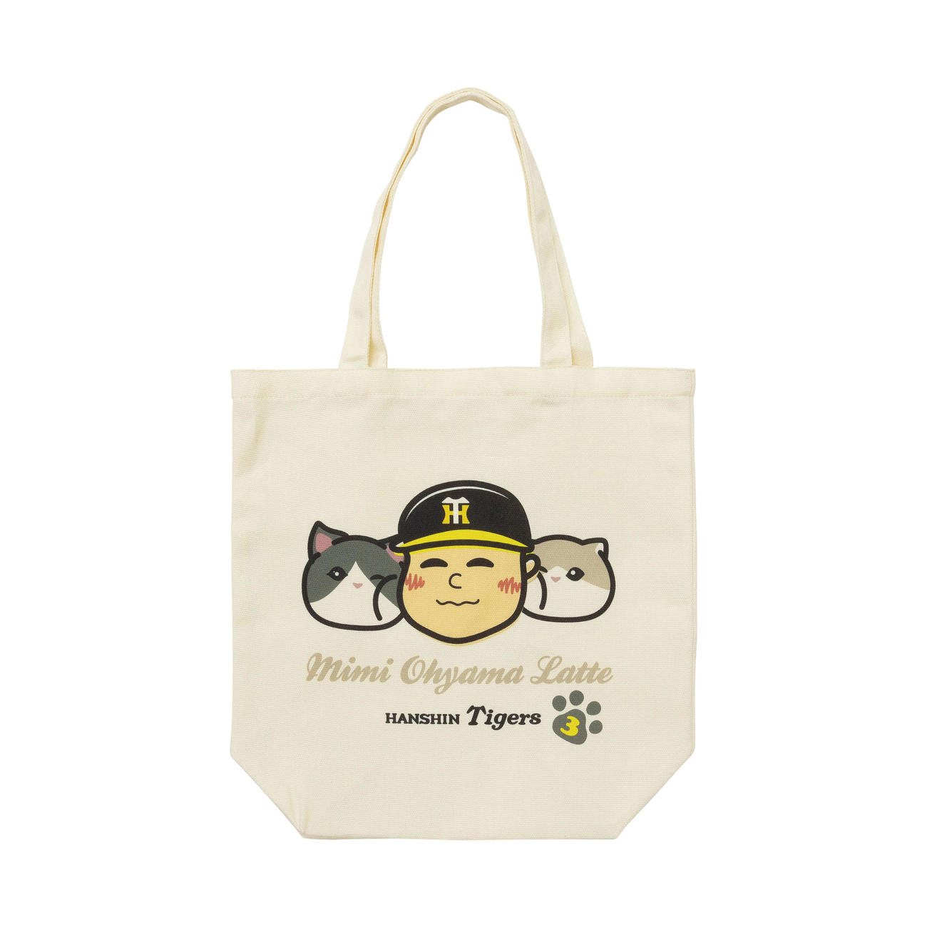 大山の愛猫「ラテちゃん・ミミちゃん」シリーズトートバッグ