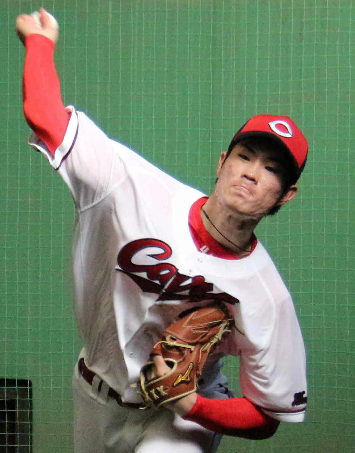 広島斉藤優汰（2023年2月撮影）