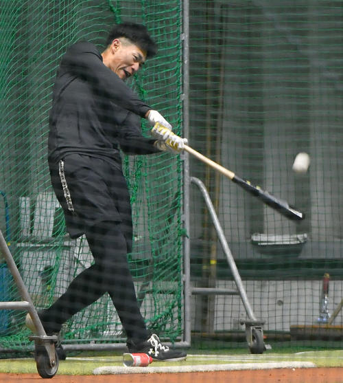 ソフトバンク】柳田悠岐が筑後で再始動 快音連発にも「調子？普通です