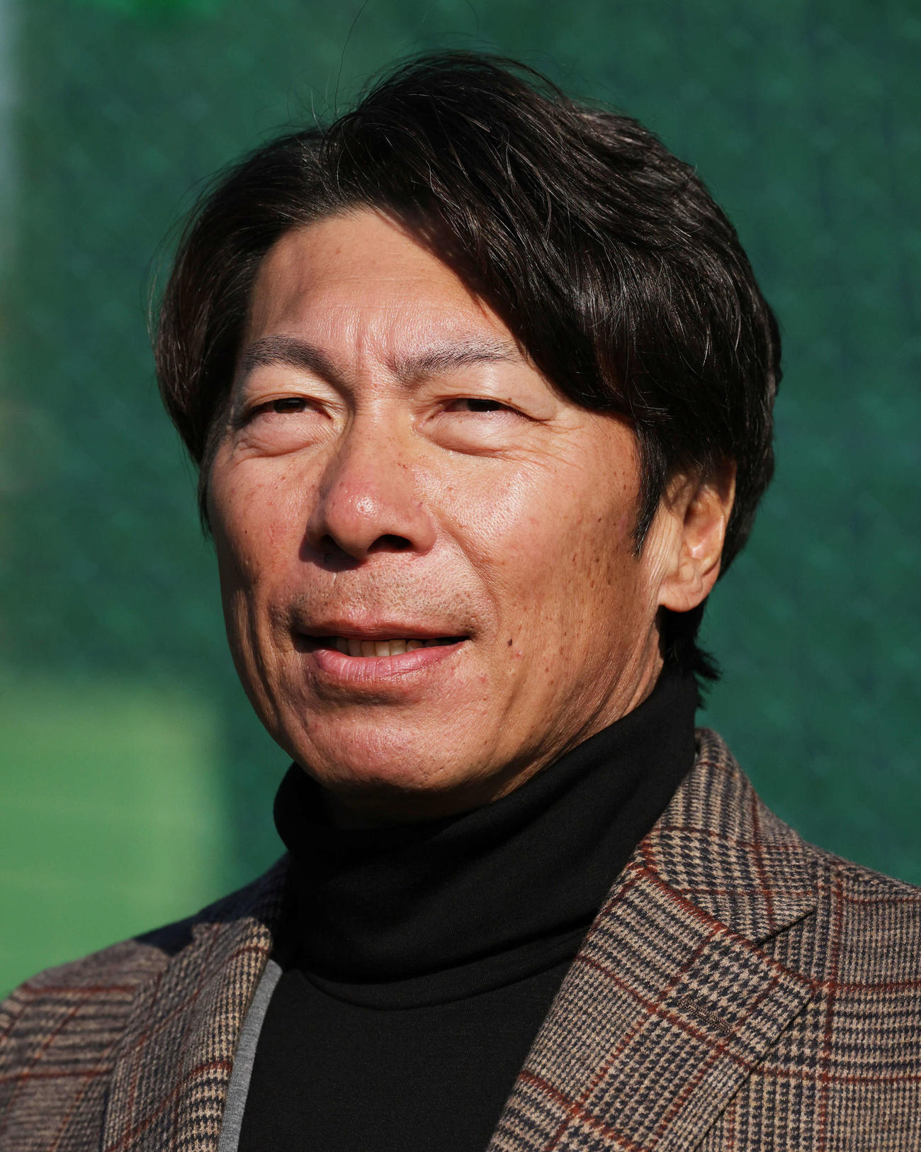 ヤクルト高津臣吾監督（2024年1月10日撮影）
