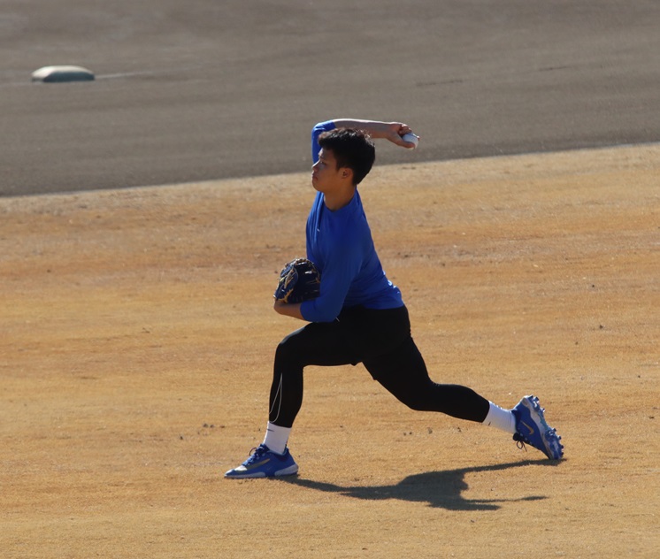 3度の風呂でコンディションを整えている日本ハム孫（撮影・永野高輔）