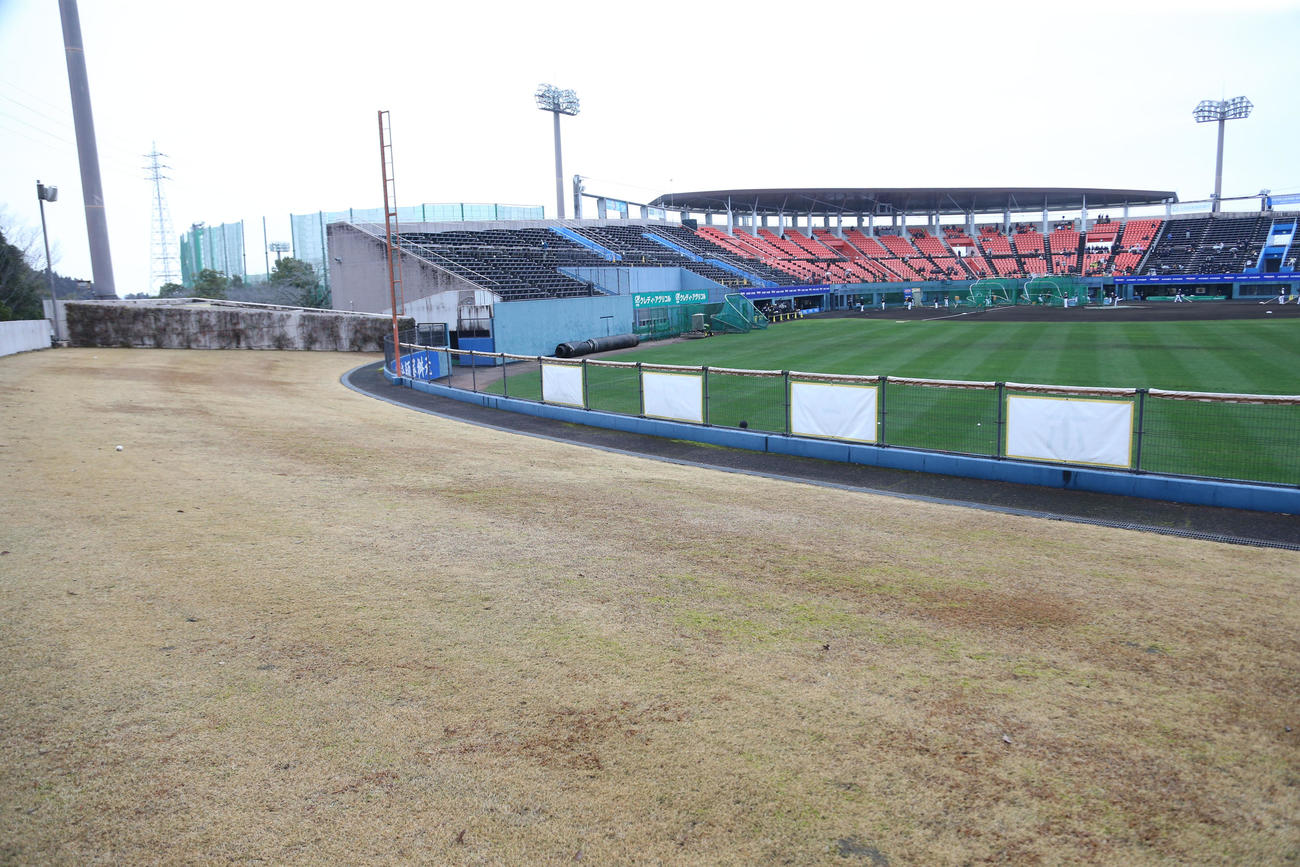 アイビースタジアム全景（撮影・梅根麻紀）