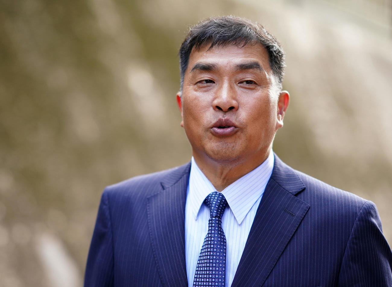 ヤクルト石川について語る山本昌氏（撮影・横山健太）