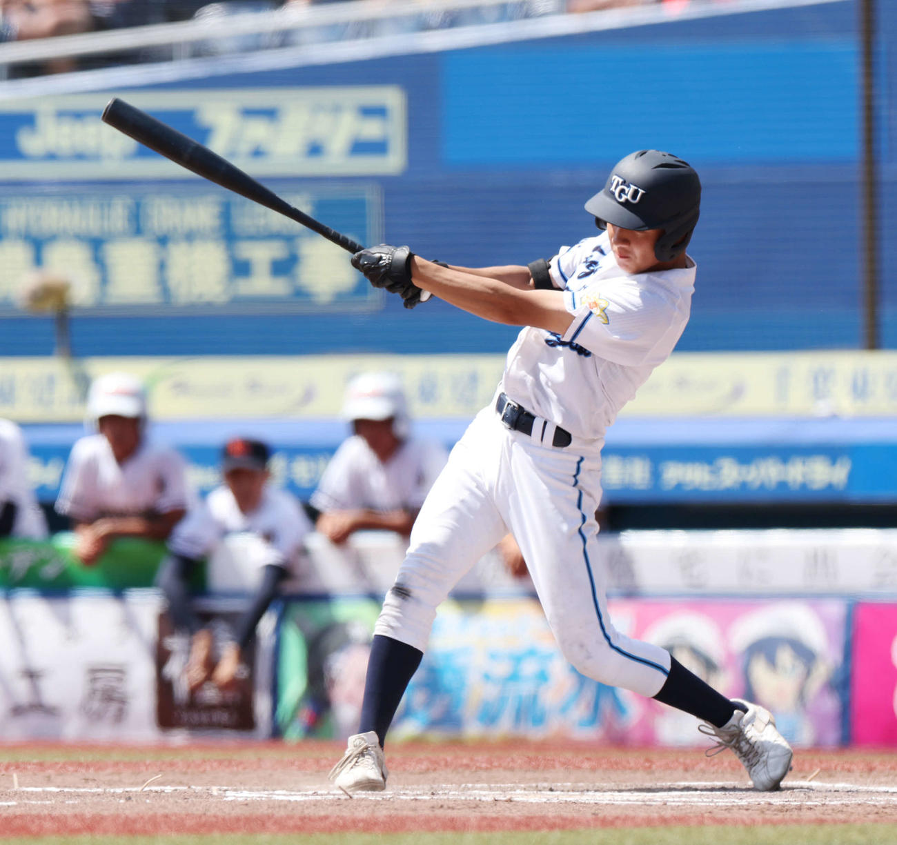 東京学館浦安・谷佳亮（2023年7月19日撮影）