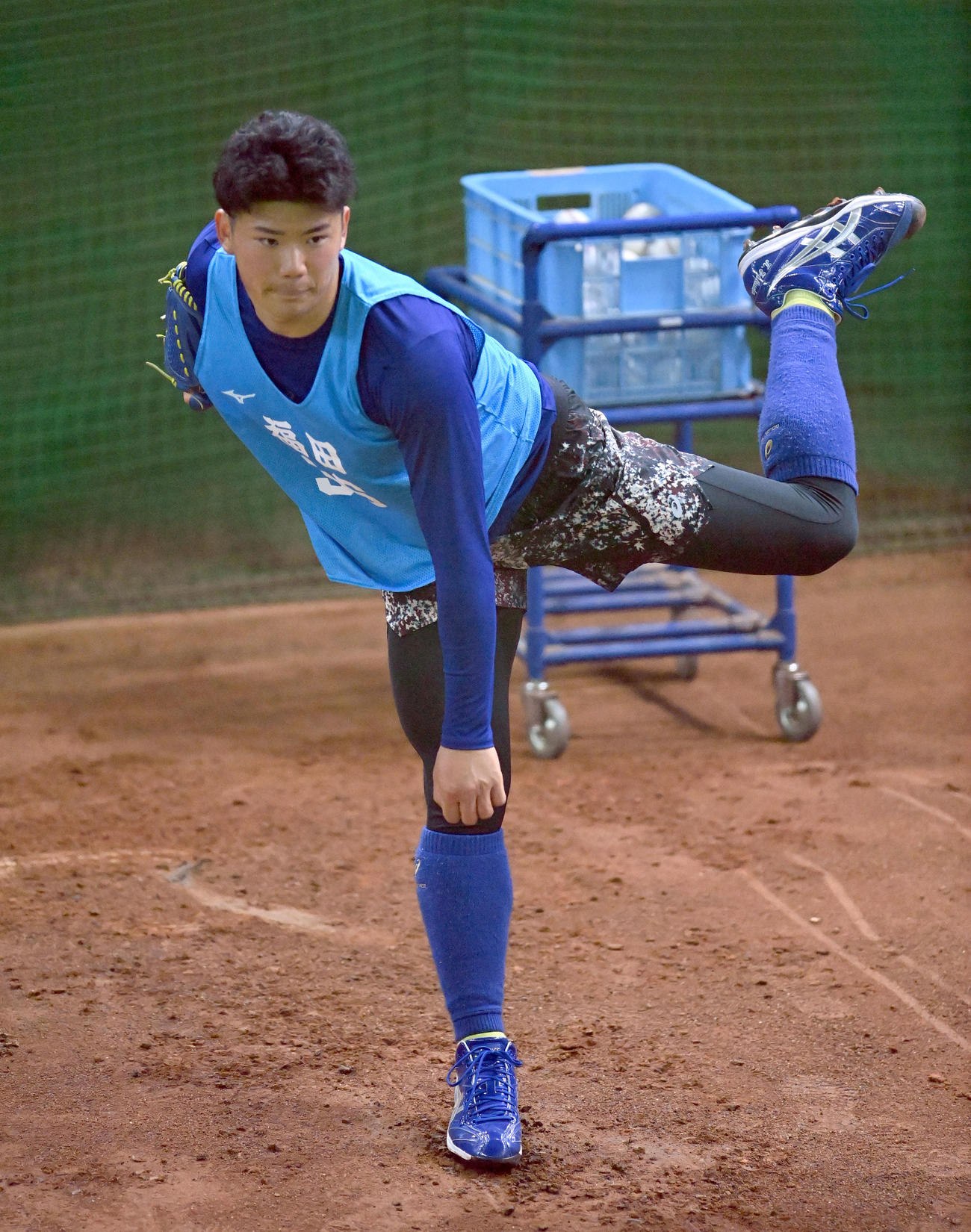 中日福田幸之介（2024年1月撮影）