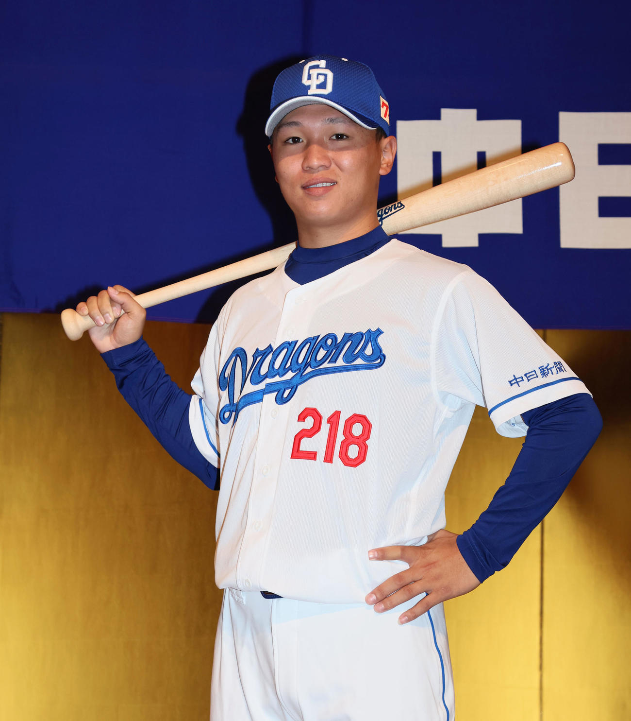 中日川上理偉（2023年12月14日撮影）