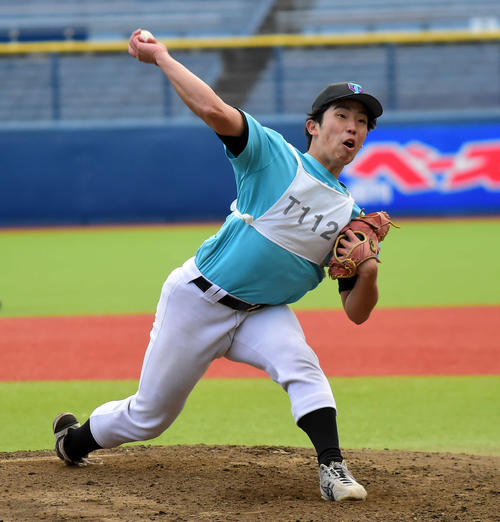最速155キロ右腕オイシックス山田拓朗がNPB入りへ闘志「いつかは100