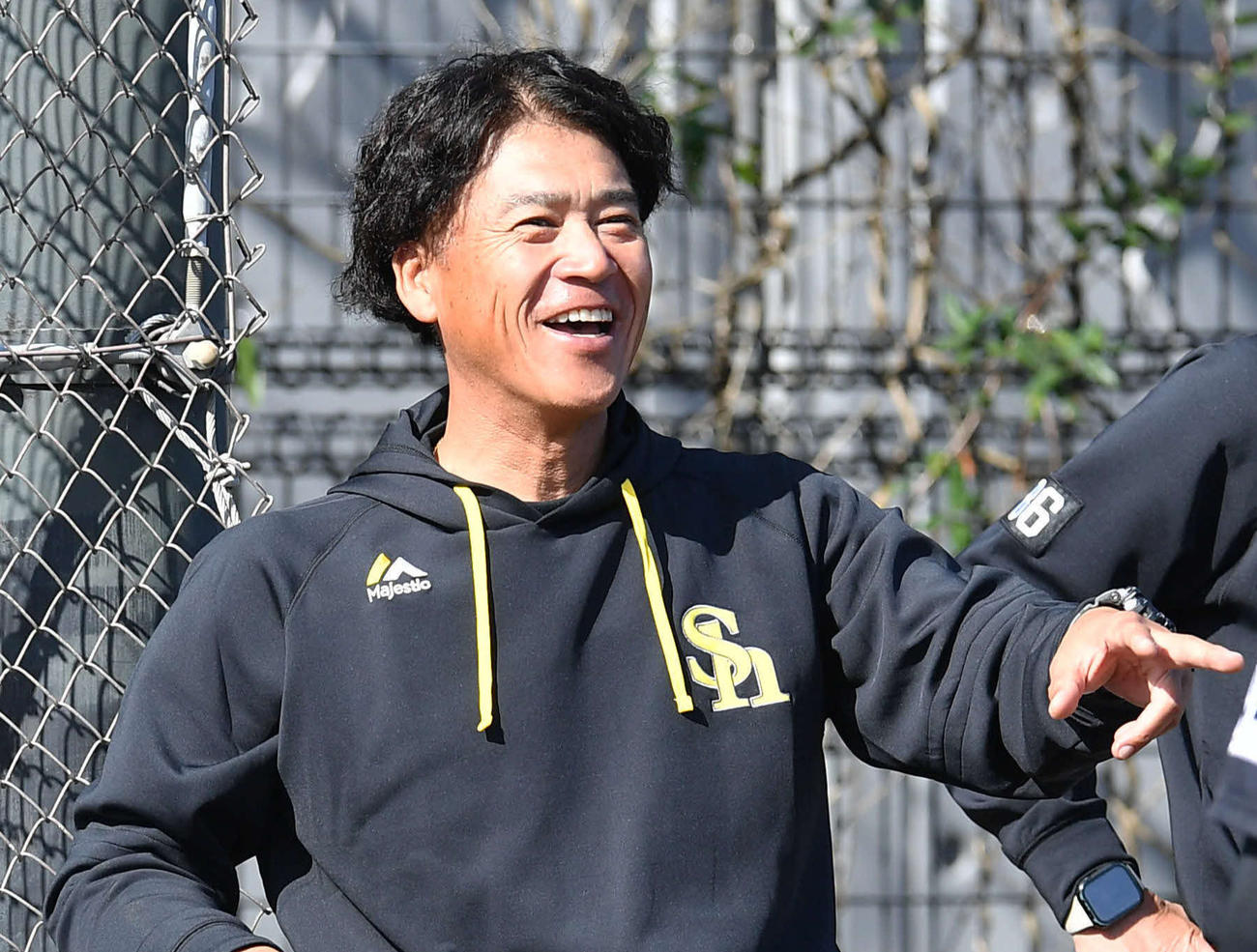 ソフトバンク城島球団会長付特別アドバイザー（2023年11月7日撮影）