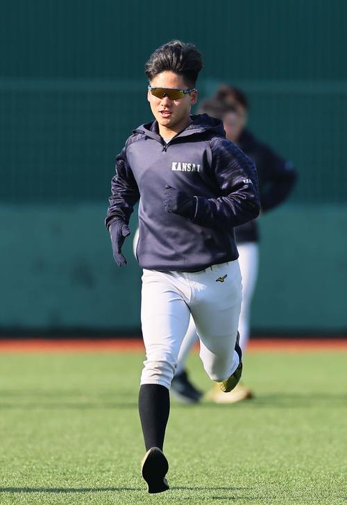 侍ジャパン】初選出の関大・金丸夢斗「一緒に野球できると思っても