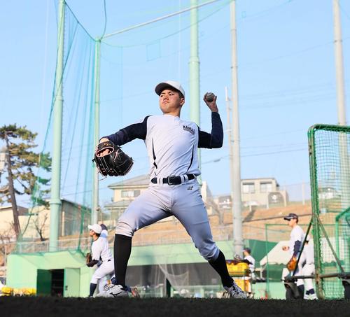 侍ジャパン】初選出の関大・金丸夢斗「一緒に野球できると思っても