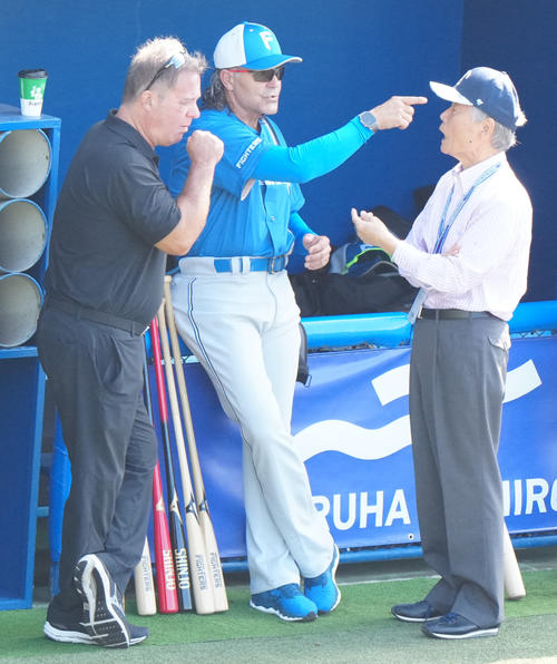 日本ハム】元監督でコンサルタント契約のヒルマン氏がチーム合流 監督