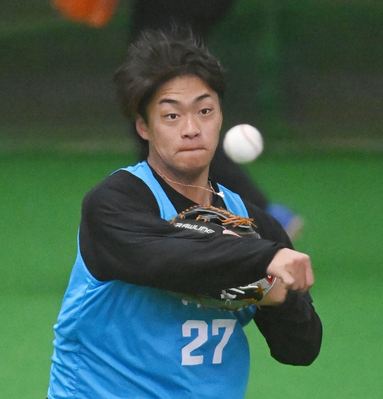 中日津田啓史（2024年1月18日撮影）