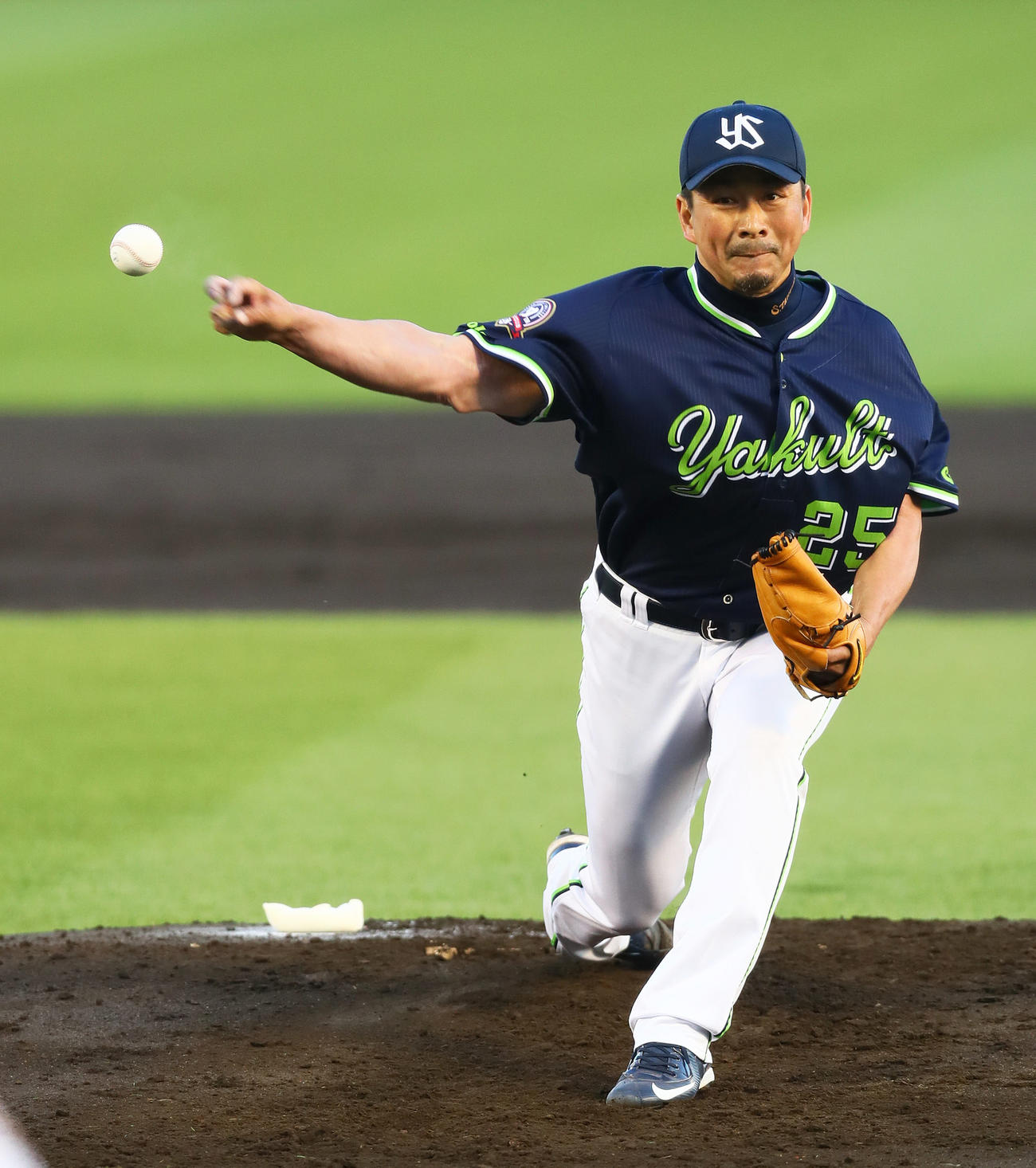 ヤクルト時代の館山昌平氏（2019年6月12日撮影）