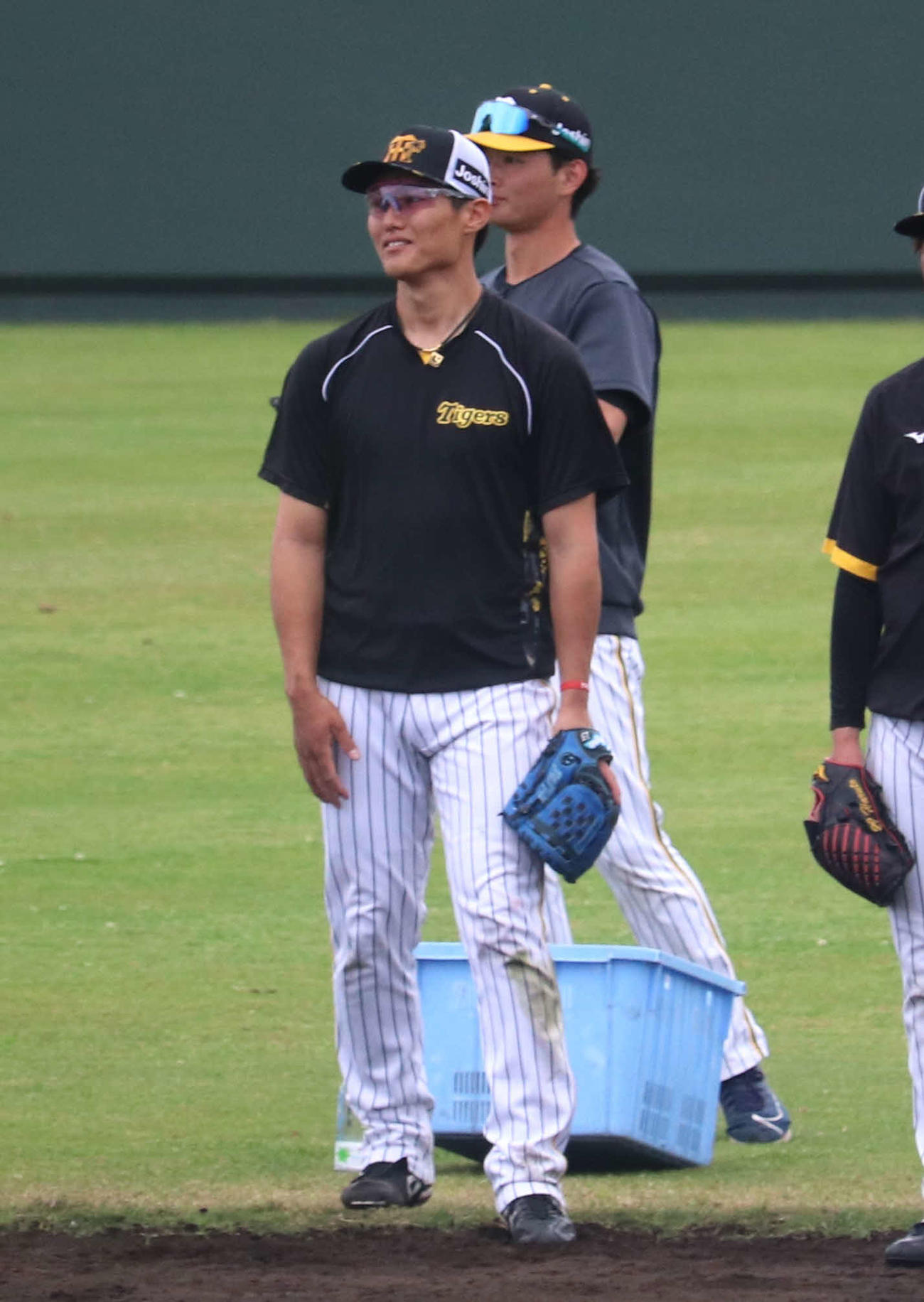 キャンプ第4クールで2軍・具志川に合流した、阪神の西純矢投手