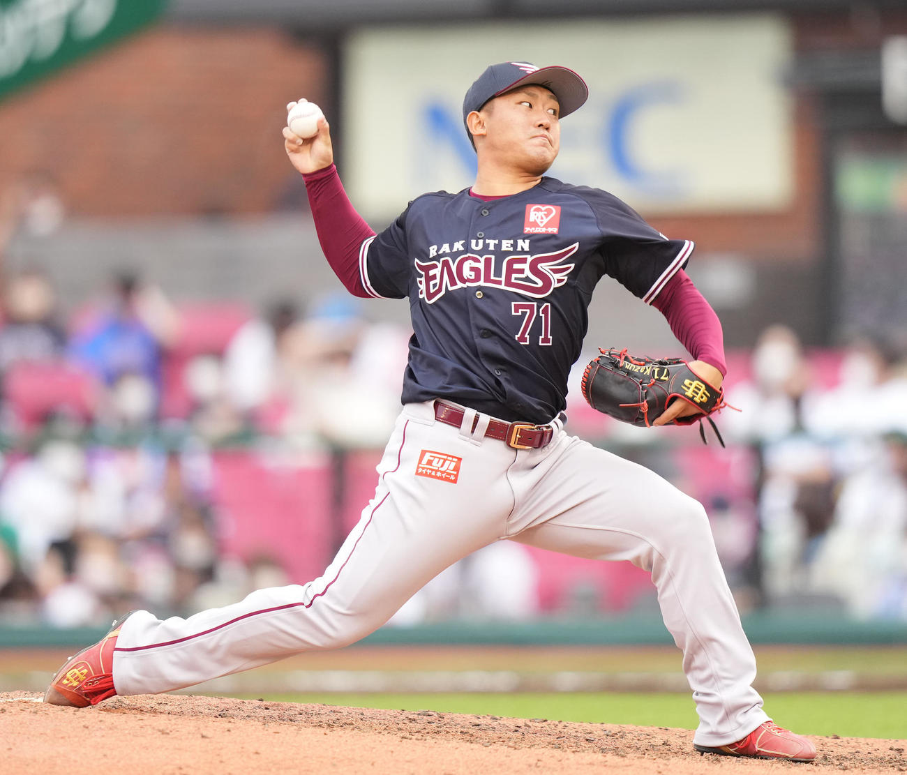 楽天吉川雄大（2022年9月4日撮影）