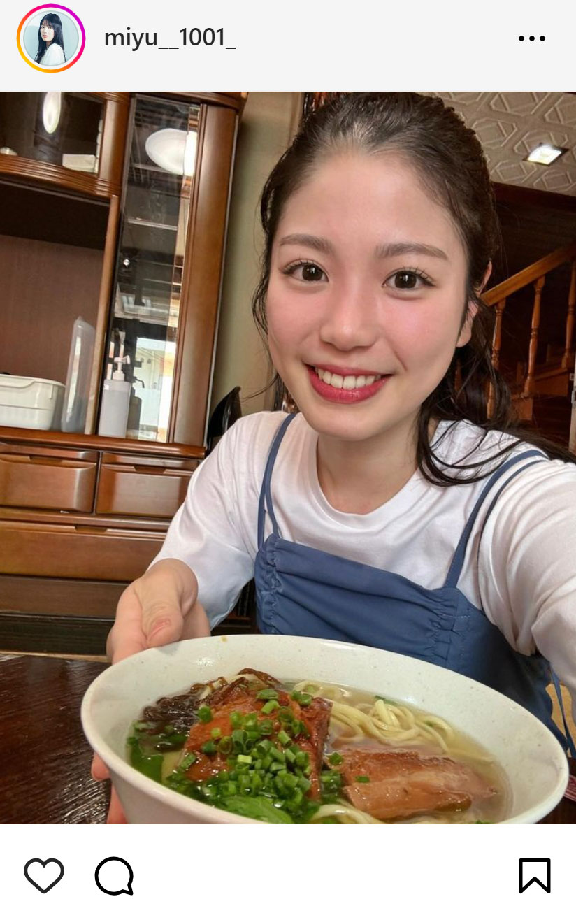 滝谷美夢のインスタグラムから