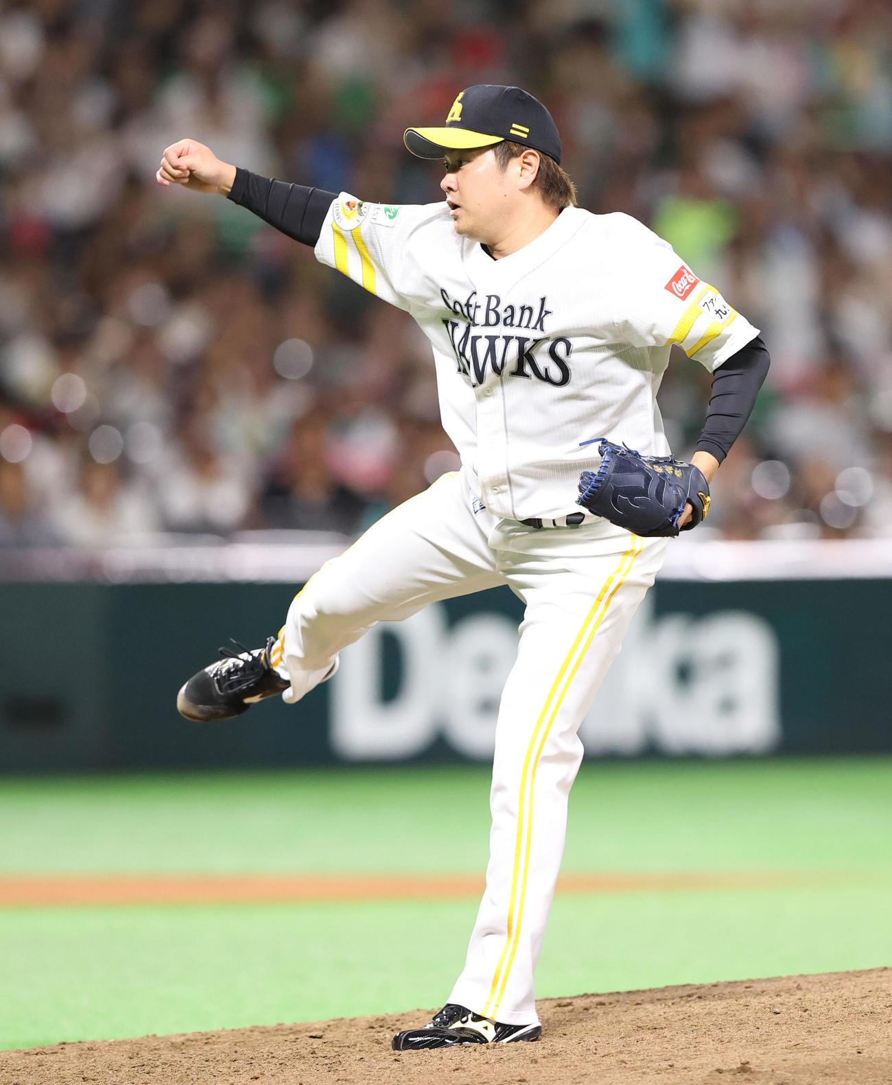 ソフトバンク津森宥紀（2023年8月11日撮影）