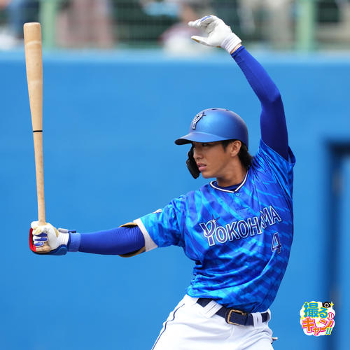 ヤクルト対ＤｅＮＡ　１回表ＤｅＮＡ無死、打席に立つ度会隆輝（撮影・横山健太）