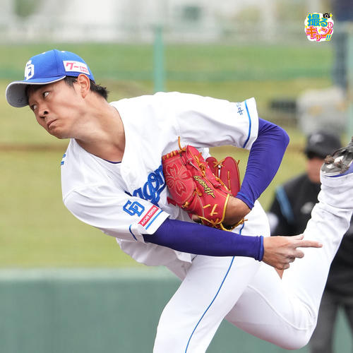 オープン戦中日対広島　１回表、登板する中日先発の高橋宏斗（撮影・森本幸一）