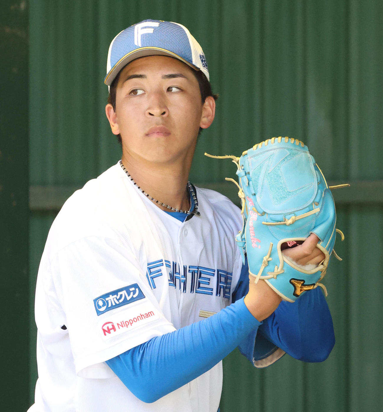 日本ハム細野晴希（2024年2月22日撮影）