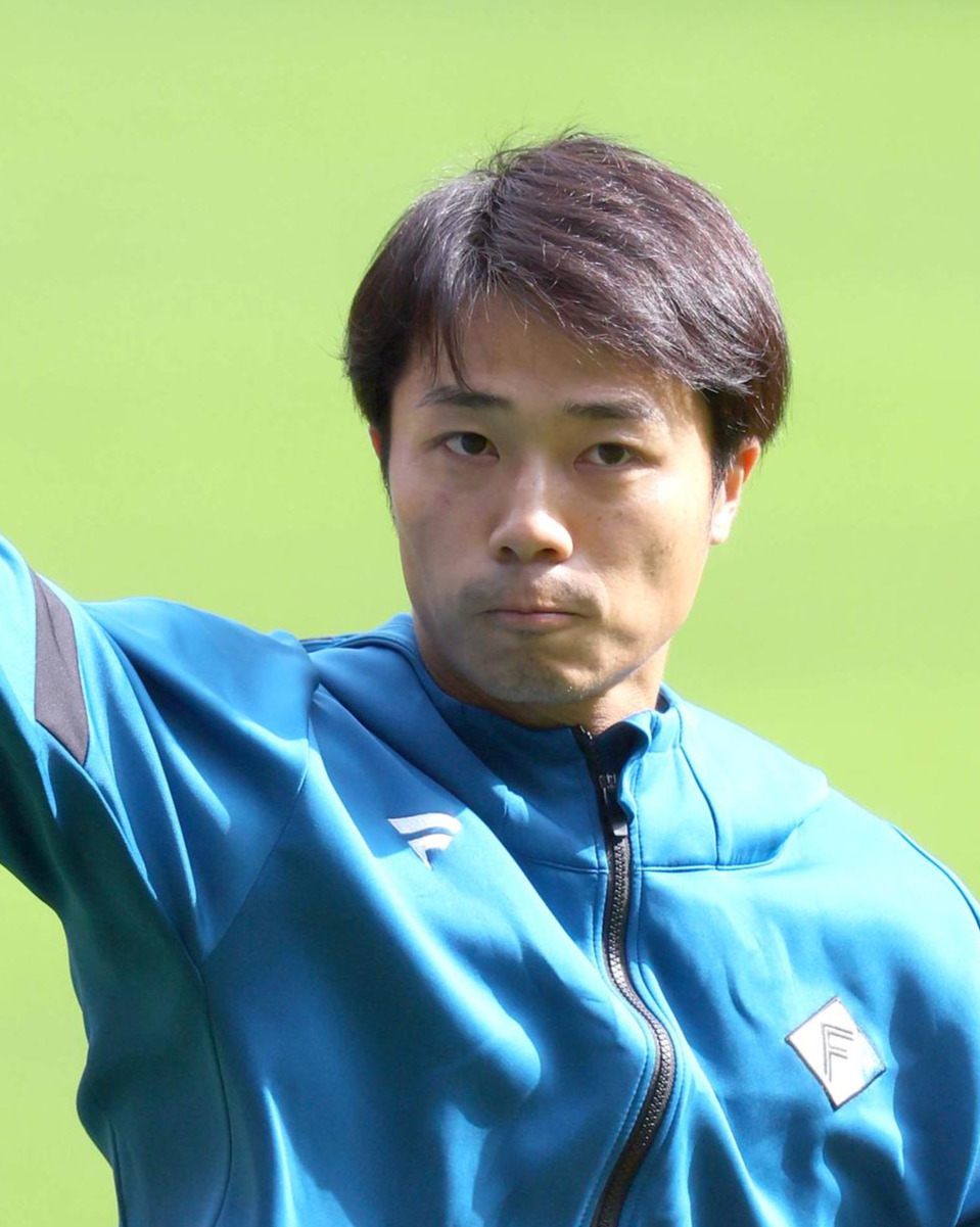 日本ハム中島卓也（2023年10月撮影）