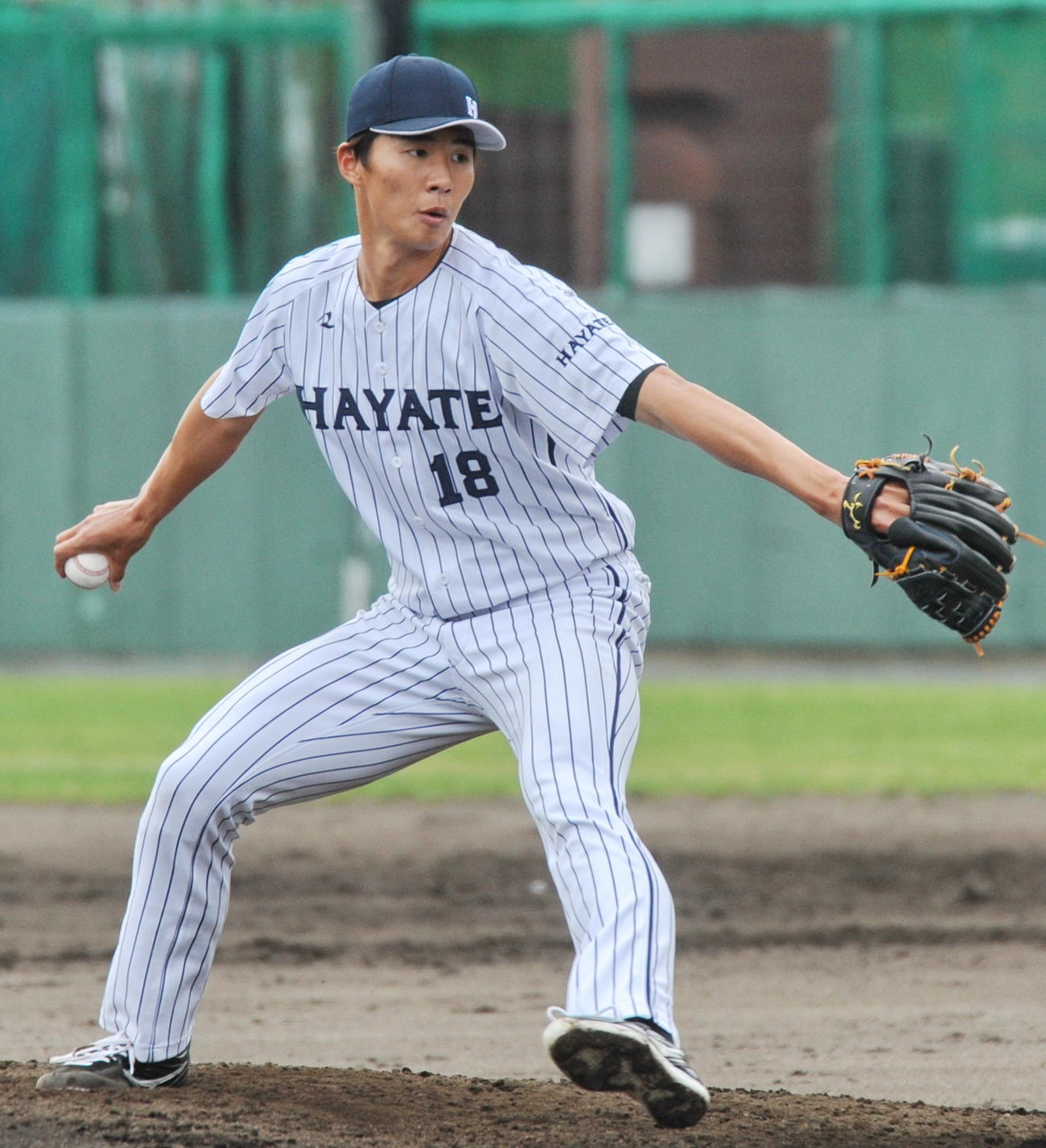 9回に4番手として登板し2三振を奪う、くふうハヤテ西浜