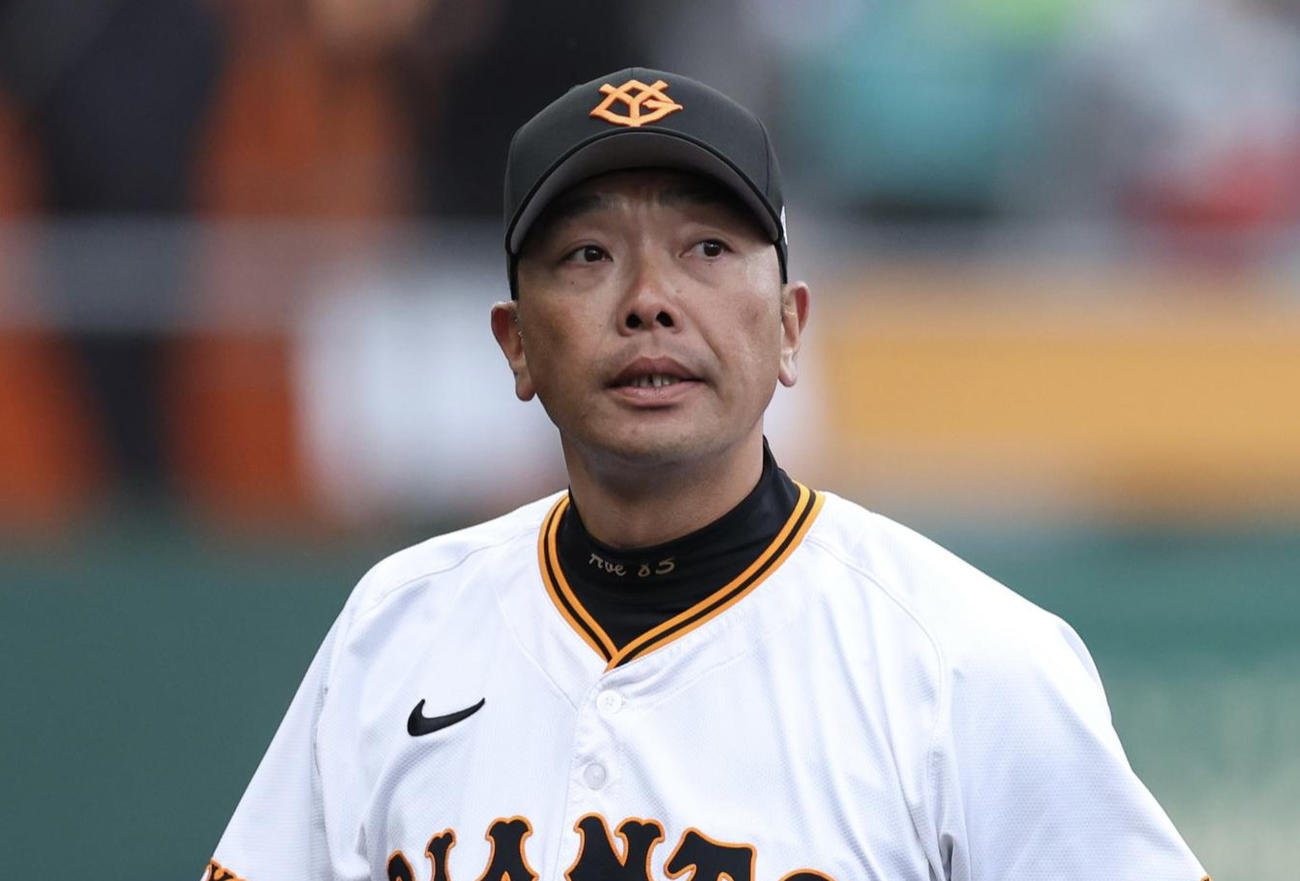 巨人阿部慎之助監督（2024年2月25日撮影）