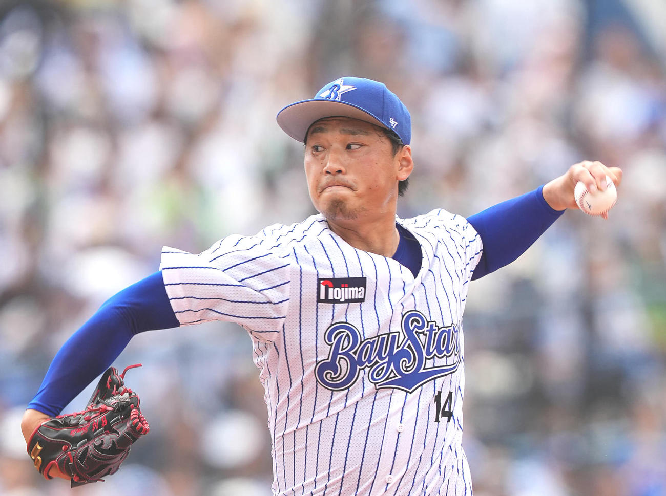 石田健大（2023年9月撮影）