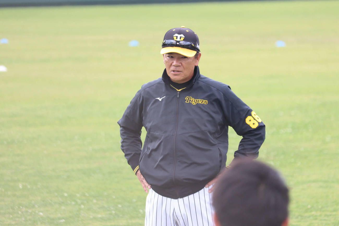 1軍ボーダーラインの野口、福島にげきを飛ばした和田豊2軍監督