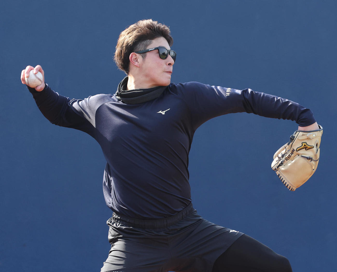 オリックス吉田輝星（2024年1月撮影）