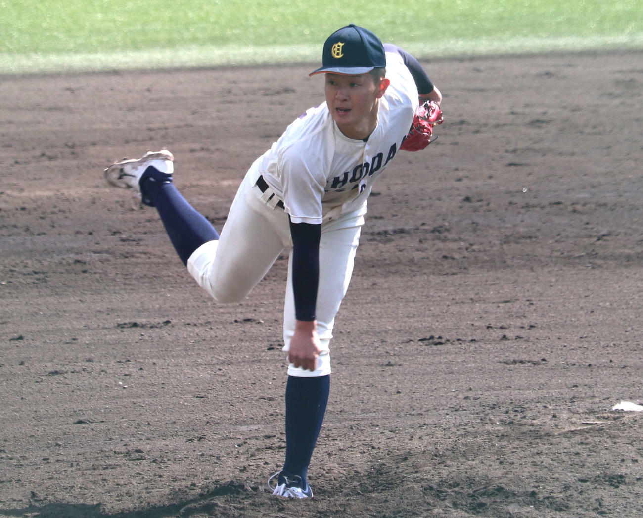 U18野球日本代表で優勝経験のある、大商大・中山優月投手（智弁学園）が大学初登板を果たした。