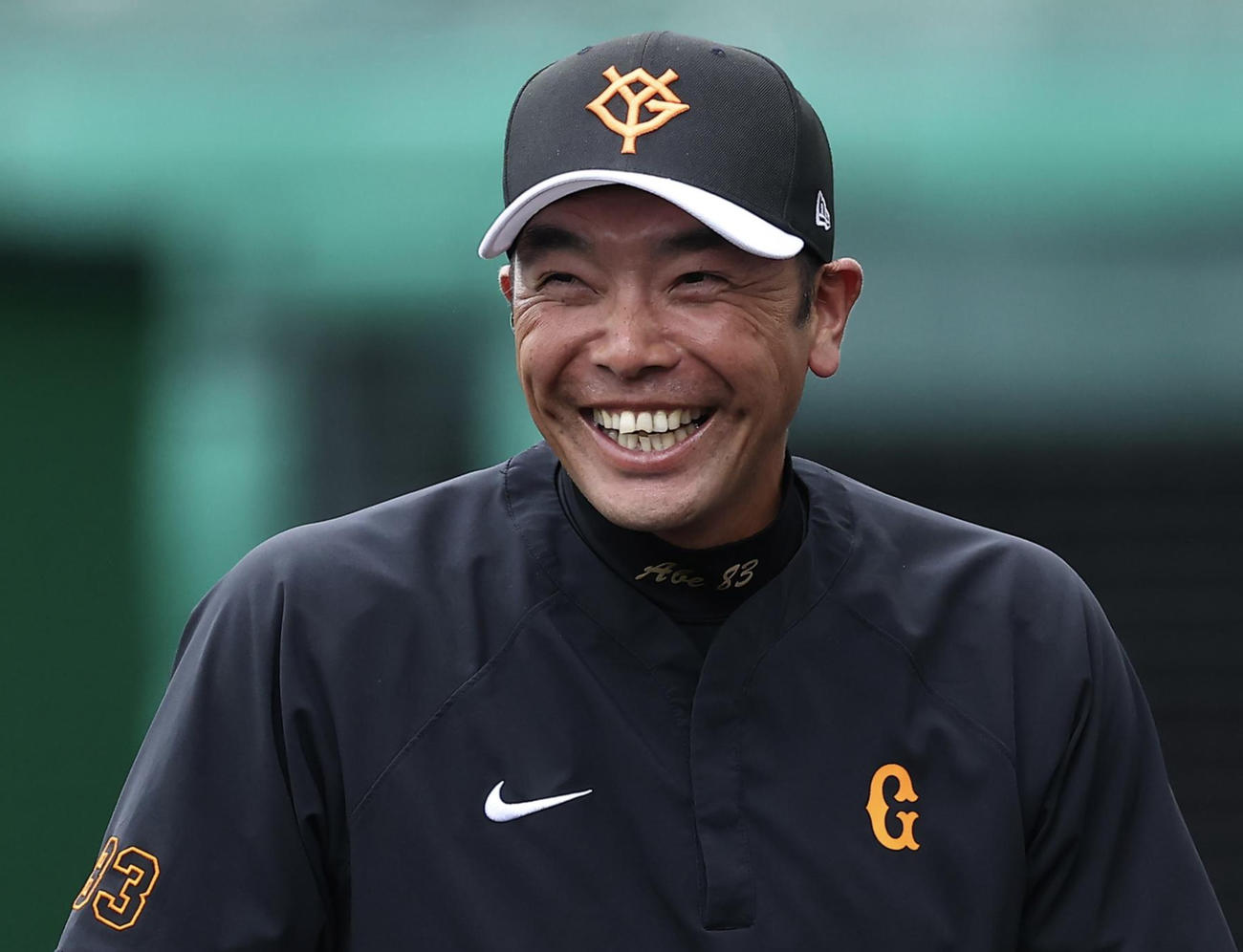 巨人阿部慎之助監督（2024年2月16日撮影）