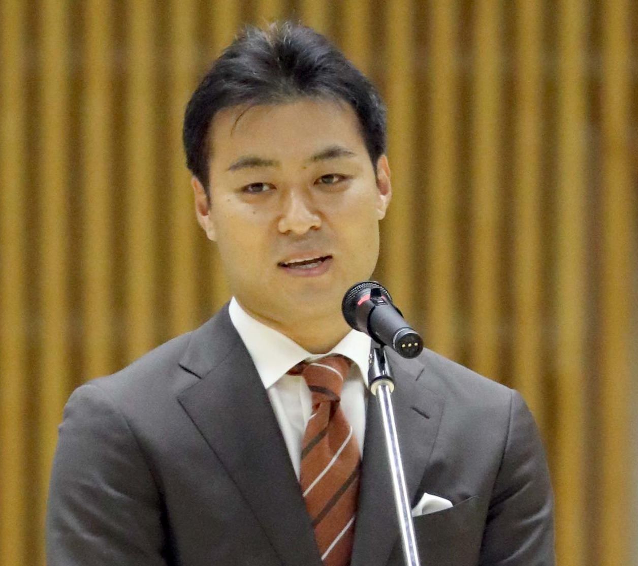 田中賢介氏（2020年11月14日撮影）