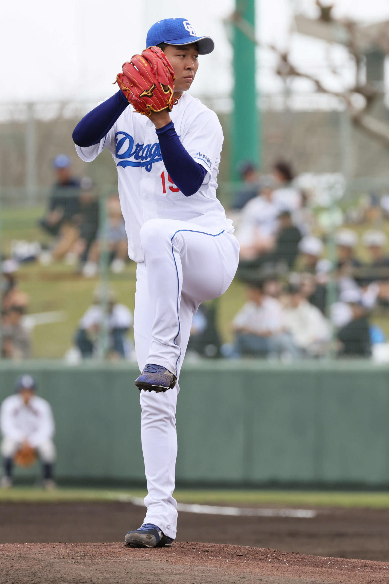 中日高橋宏斗（2024年2月23日撮影）