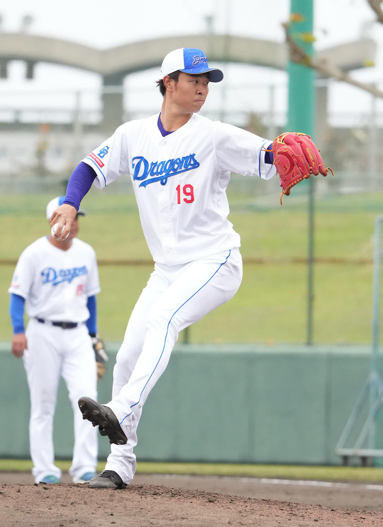 中日高橋宏斗（2024年2月16日撮影）