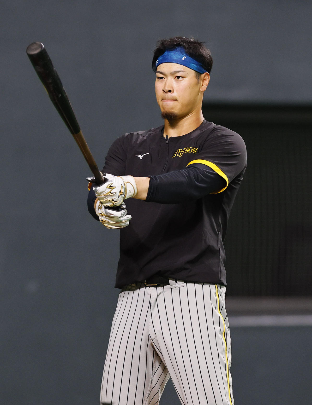 阪神佐藤輝明（2024年3月2日撮影）