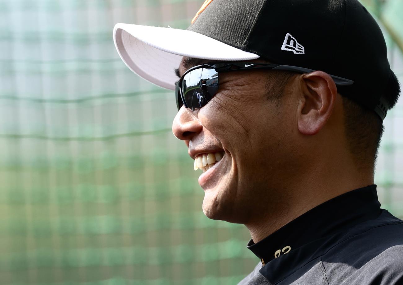 巨人阿部監督（2024年2月28日撮影）