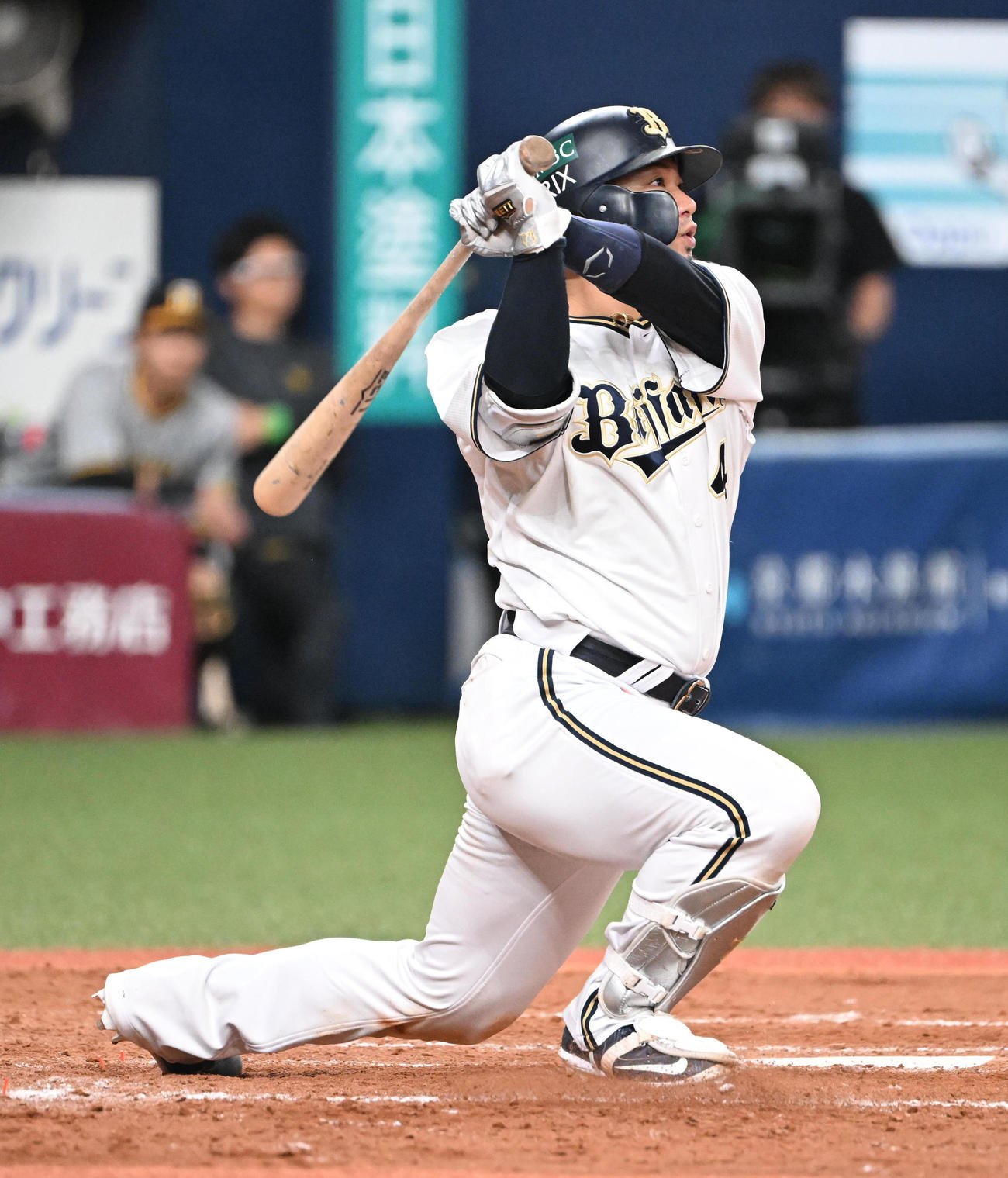 オリックス森友哉（2023年10月撮影）