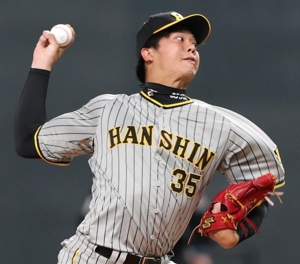 阪神才木浩人（2024年3月3日撮影）