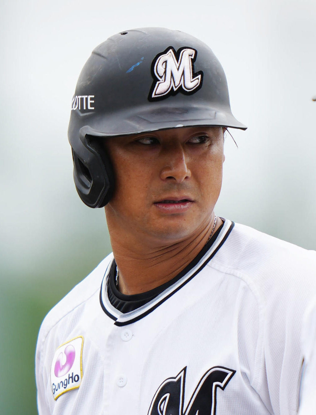 ロッテ藤岡裕大（2024年2月23日撮影）